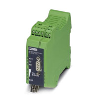 Конвертер для подключения оптоволоконного кабеля для стекловолоконного кабеля PSI-MOS-PROFIB/FO 850 E